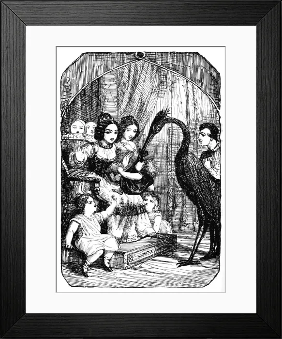 Framed Print : The Two Wanderers, 1901. Artist: Edward Henry Wehnert Framed Print : The Two Wanderers, 1901. Artist: Edward Henry Wehnert