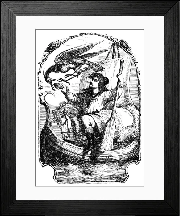 Framed Print : Ferdinand the Faithful and Ferdinand the Unfaithful, 1901. Artist: Edward Henry Wehnert Framed Print : Ferdinand the Faithful and Ferdinand the Unfaithful, 1901. Artist: Edward Henry Wehnert