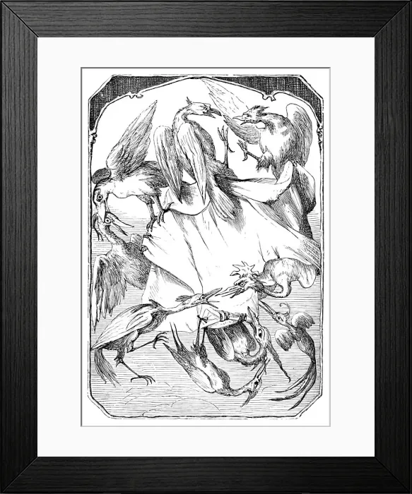 Framed Print : The Donkey Cabbages, 1901. Artist: Edward Henry Wehnert Framed Print : The Donkey Cabbages, 1901. Artist: Edward Henry Wehnert