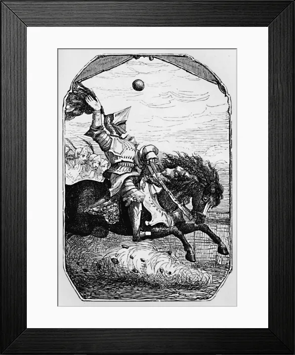 Framed Print : The Man of Iron, 1901. Artist: Edward Henry Wehnert Framed Print : The Man of Iron, 1901. Artist: Edward Henry Wehnert