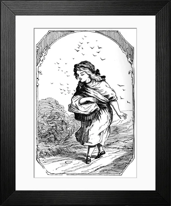 Framed Print : The House in the Wood, 1901. Artist: Edward Henry Wehnert Framed Print : The House in the Wood, 1901. Artist: Edward Henry Wehnert
