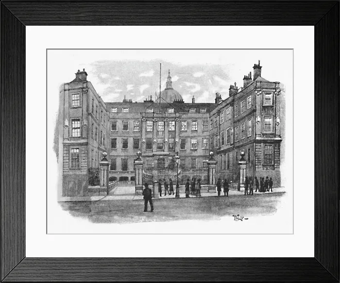 Framed Print : The College of Arms, Queen Victoria Street, 1891. Creator: William Luker. The College of Arms, Queen Victoria Street, 1891. Creator: William Luker Framed Print : The College of Arms, Queen Victoria Street, 1891. Creator: William Luker. The College of Arms, Queen Victoria Street, 1891. Creator: William Luker