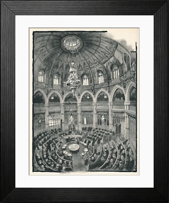 Framed Print : The Guildhall - Council Chamber, 1891. Creator: William Luker. The Guildhall - Council Chamber, 1891. Creator: William Luker Framed Print : The Guildhall - Council Chamber, 1891. Creator: William Luker. The Guildhall - Council Chamber, 1891. Creator: William Luker