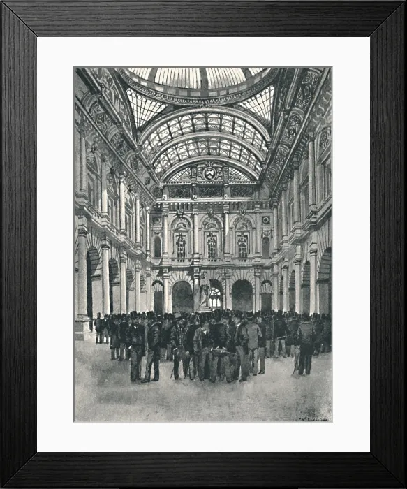 Framed Print : On Change - Royal Exchange, 1891. Creator: William Luker. On Change - Royal Exchange, 1891. Creator: William Luker Framed Print : On Change - Royal Exchange, 1891. Creator: William Luker. On Change - Royal Exchange, 1891. Creator: William Luker