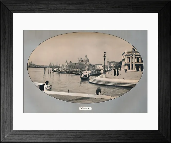 Framed Print : Venice, 1917. Artist: John Swain & Son Framed Print : Venice, 1917. Artist: John Swain & Son