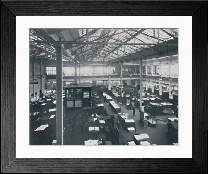Framed Print : Machinery Hall, 1916 Framed Print : Machinery Hall, 1916
