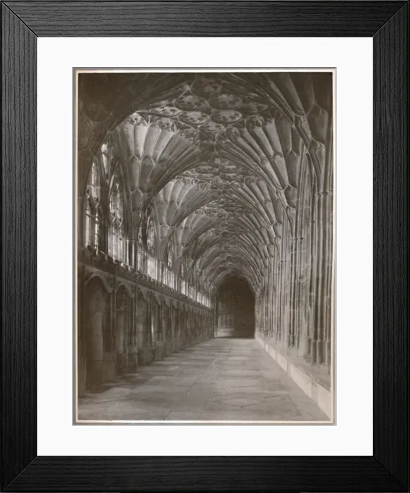 Framed Print : The Scriptorium, Gloucester, 1919. Artist: EA Biermann Framed Print : The Scriptorium, Gloucester, 1919. Artist: EA Biermann