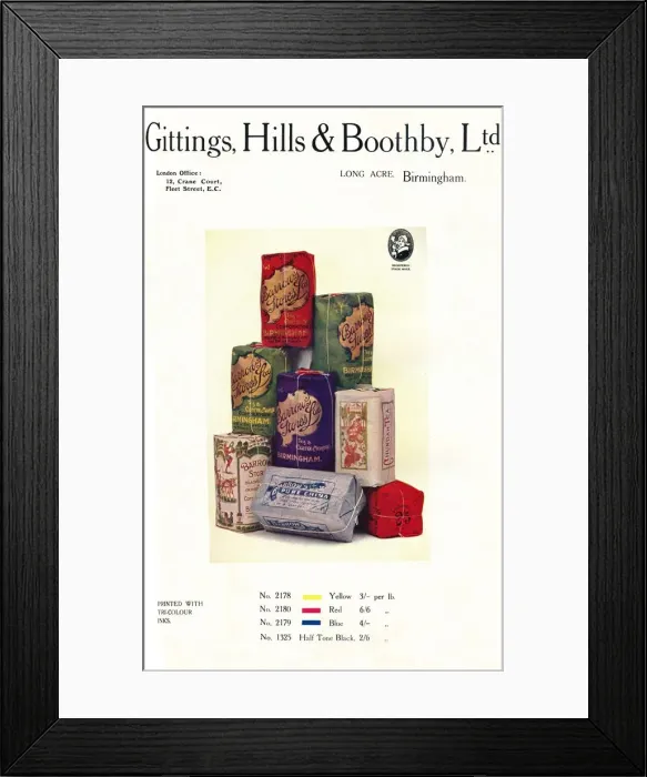 Framed Print : Barrows Stores Ltd. advert, 1910 Framed Print : Barrows Stores Ltd. advert, 1910
