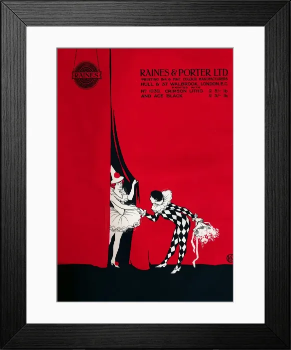 Framed Print : Raines & Porter Ltd. advert, 1919 Framed Print : Raines & Porter Ltd. advert, 1919