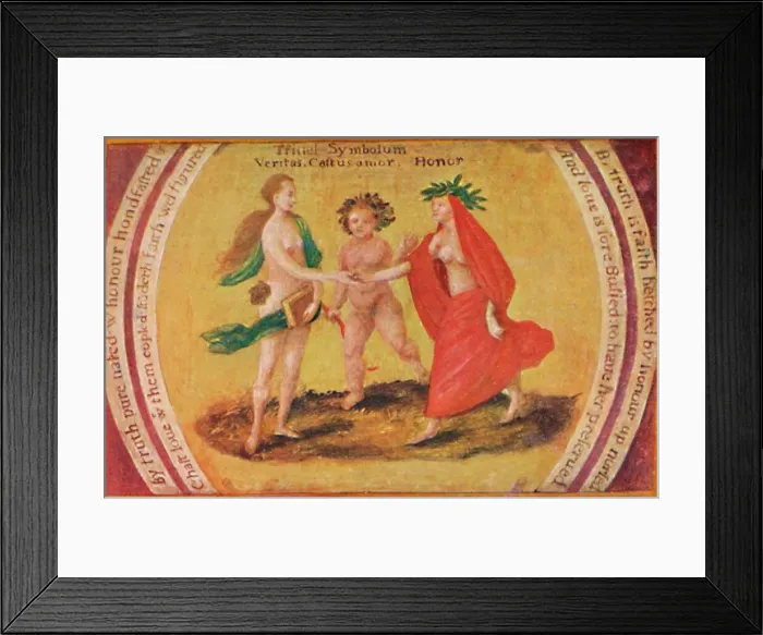 Framed Print : Fruit Trenchers of the Jacobean Period, c1600, (1903) Framed Print : Fruit Trenchers of the Jacobean Period, c1600, (1903)
