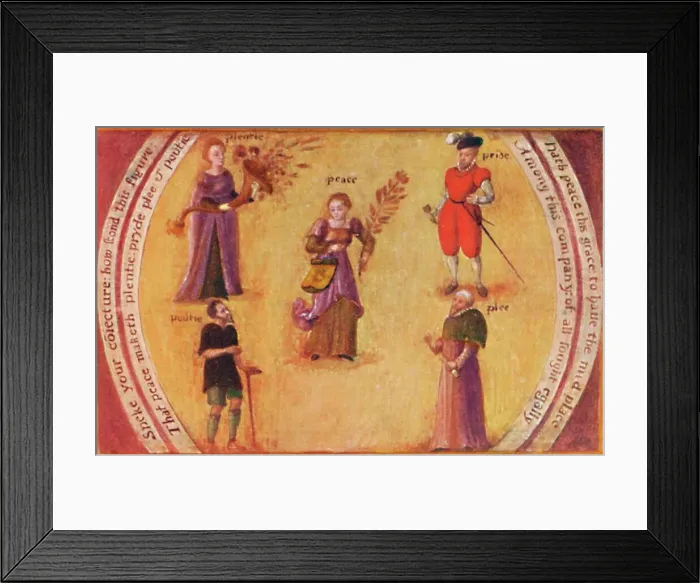 Framed Print : Fruit Trenchers of the Jacobean Period, c1600, (1903) Framed Print : Fruit Trenchers of the Jacobean Period, c1600, (1903)
