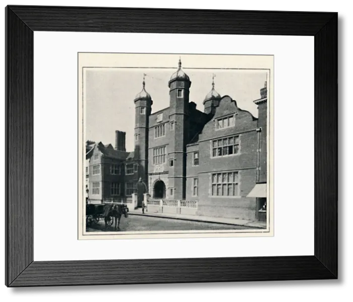Framed Print : Archbishop Abbots Hospital, Guildford, 1903. Artist: Chester Vaughan Framed Print : Archbishop Abbots Hospital, Guildford, 1903. Artist: Chester Vaughan