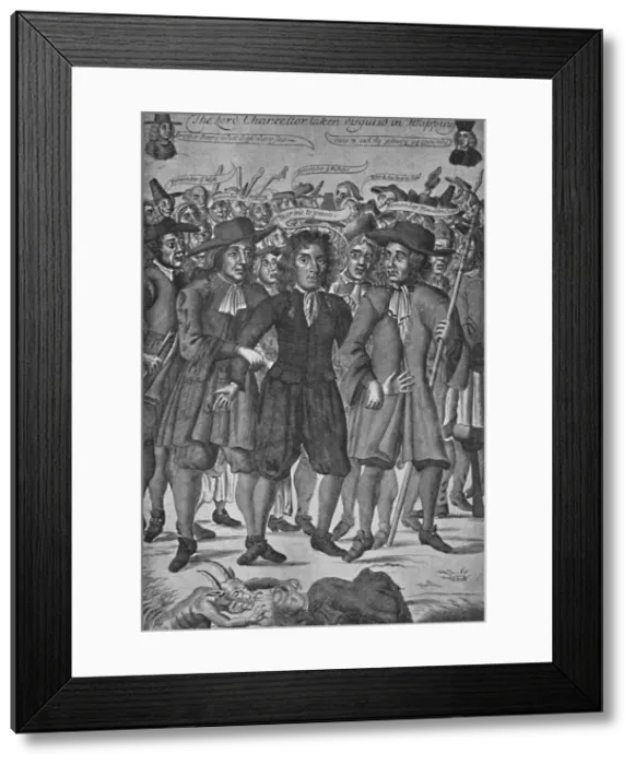 Framed Print : Lord Chancellor Jeffreys Taken in Wapping, 1688, (1903) Framed Print : Lord Chancellor Jeffreys Taken in Wapping, 1688, (1903)