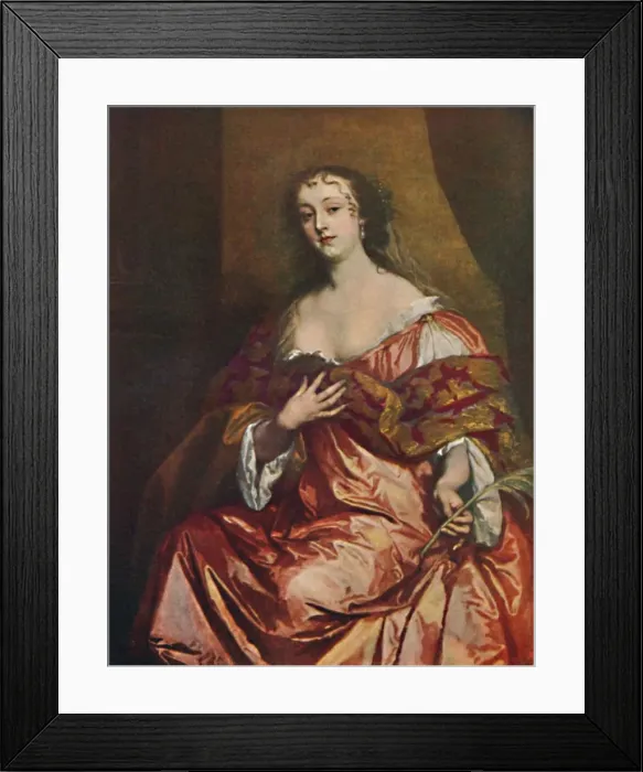 Framed Print : The Countess De Grammont, c1670, (1903). Artist: Peter Lely Framed Print : The Countess De Grammont, c1670, (1903). Artist: Peter Lely