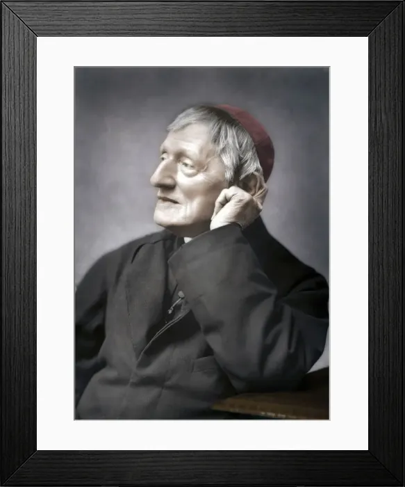 Framed Print : John Henry Newman, British cardinal, late 19th century Framed Print : John Henry Newman, British cardinal, late 19th century