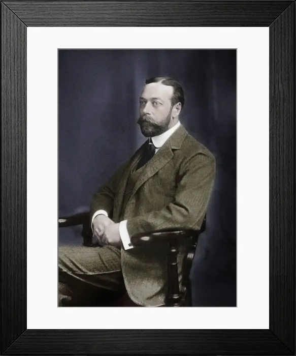 Framed Print : King George V of Great Britain (1865-1936), 1912. Artist: Downey Framed Print : King George V of Great Britain (1865-1936), 1912. Artist: Downey