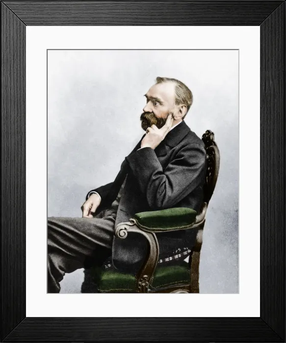 Framed Print : Alfred Berhard Nobel, c1880s Framed Print : Alfred Berhard Nobel, c1880s