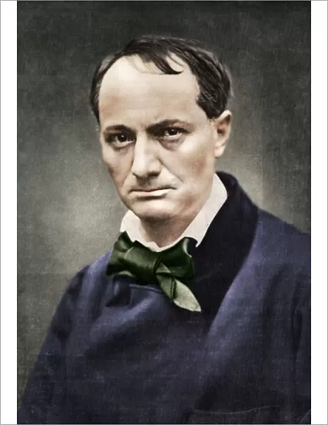 Charles Baudelaire, influential French poet, critic and translator, mid-19th century