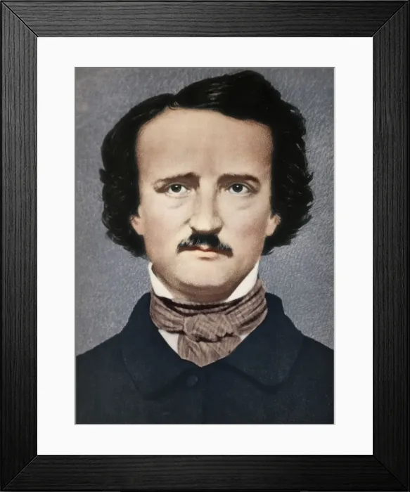 Framed Print : Edgar Allan Poe, c1840, (1939). Artist: Mathew Brady Framed Print : Edgar Allan Poe, c1840, (1939). Artist: Mathew Brady