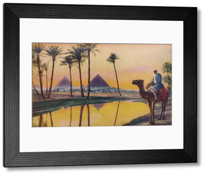 Framed Print : Cairo... c1920. Artist: ENA Framed Print : Cairo... c1920. Artist: ENA
