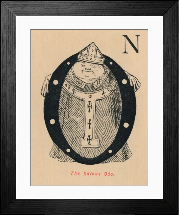 Framed Print : The Odious Odo, c1860, (c1860). Artist: John Leech Framed Print : The Odious Odo, c1860, (c1860). Artist: John Leech