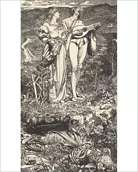 Amor Mundi. From Christine Rossettis Poem. c1850-1900, (1923). Artist: Frederick Augustus Sandys