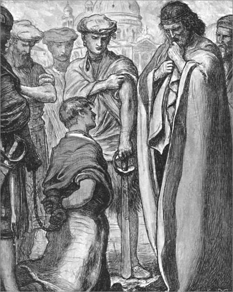 Parable of the Unmerciful Servant. c1850-1890, (1923). Artist: John Everett Millais