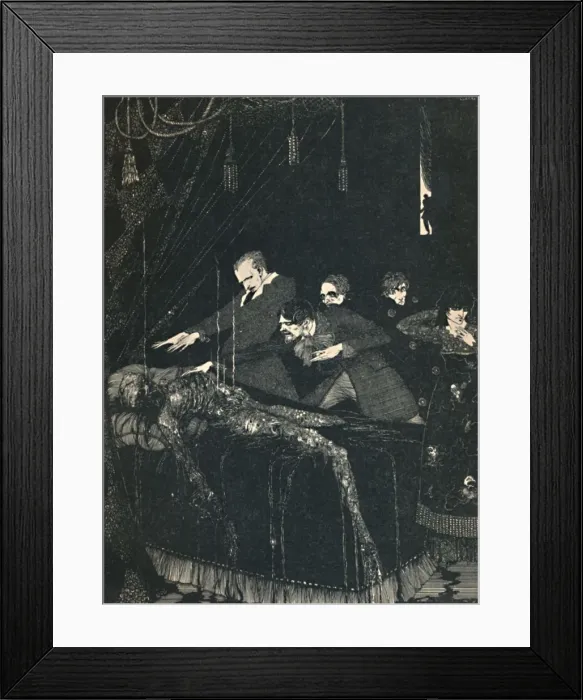 Framed Print : The Facts in the Case of M. Valdemar. 1923 Framed Print : The Facts in the Case of M. Valdemar. 1923