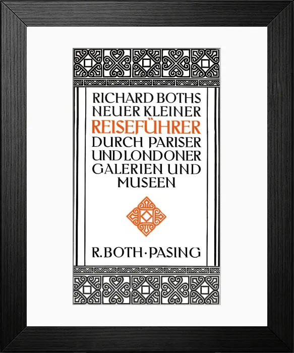 Framed Print : The Antiqua Type, 1914. Artists: Peter Behrens, Richard Both Framed Print : The Antiqua Type, 1914. Artists: Peter Behrens, Richard Both