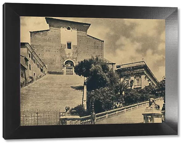 Roma - Church of S. Maria in Aracoeli, on the Capitoline Hill, 1910