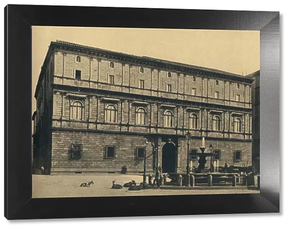 Roma - Piazza Scossacavalli. - Palace of Prince Torlonia, by Bramante, 1910