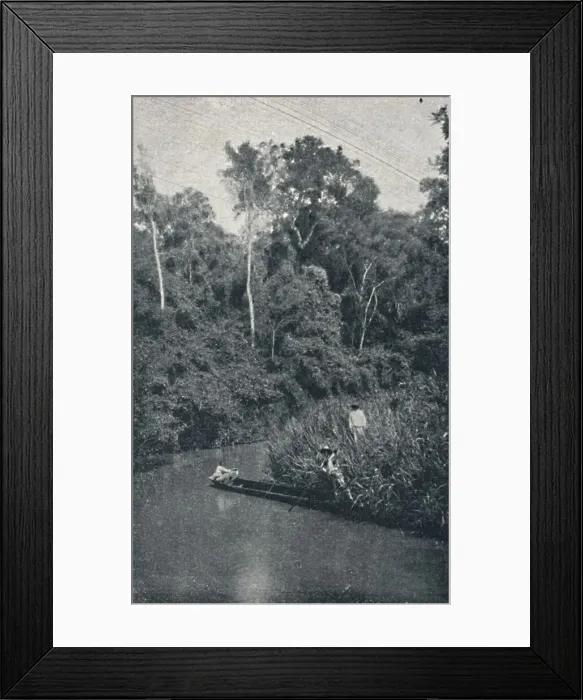 Framed Print : Rio de S. Anastacio, 1895. Artist: Francisco Henszler Framed Print : Rio de S. Anastacio, 1895. Artist: Francisco Henszler