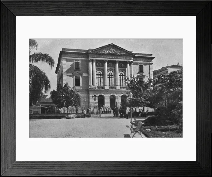 Framed Print : Thesouraria de Fazenda, (Treasury Department), 1895. Artists: Wilhelm Gaensly, Rudolf Friedrich Fra Framed Print : Thesouraria de Fazenda, (Treasury Department), 1895. Artists: Wilhelm Gaensly, Rudolf Friedrich Fra