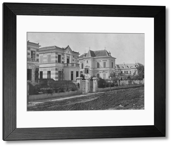 Framed Print : Alameda Glette, 1895. Artist: Carlos Hoenen Successores Framed Print : Alameda Glette, 1895. Artist: Carlos Hoenen Successores