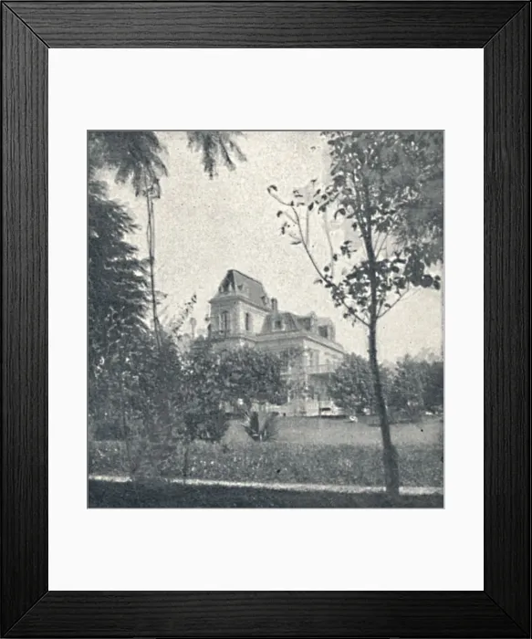 Framed Print : Palacete de Da. Veridiana Prado - Casas Particulares em S. Paulo, 1895. Artist: Oscar Ernheim Framed Print : Palacete de Da. Veridiana Prado - Casas Particulares em S. Paulo, 1895. Artist: Oscar Ernheim