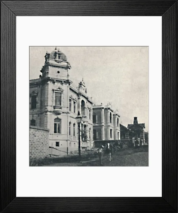 Framed Print : Sta. Cecilia, 1895. Artist: Oscar Ernheim Framed Print : Sta. Cecilia, 1895. Artist: Oscar Ernheim