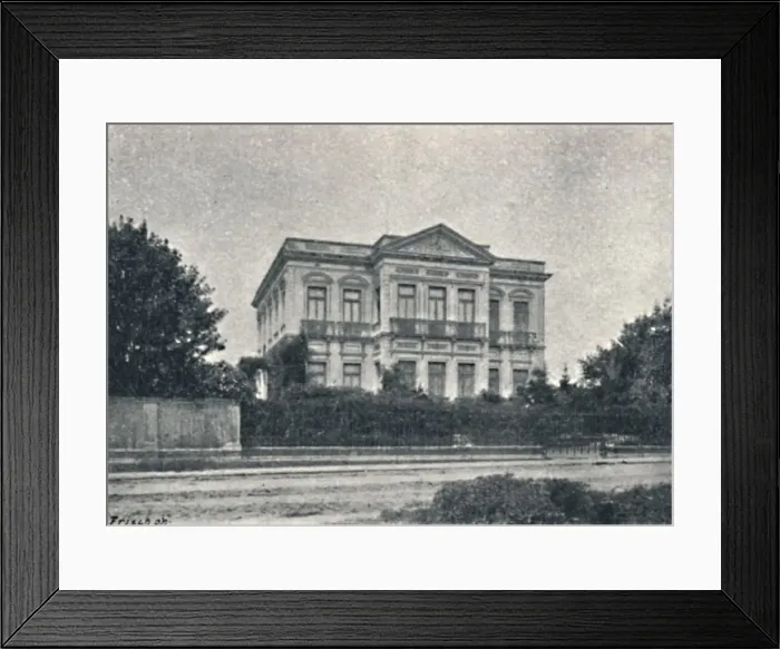 Framed Print : Largo da Republica, 1895. Artist: Paulo Kowalsky Framed Print : Largo da Republica, 1895. Artist: Paulo Kowalsky