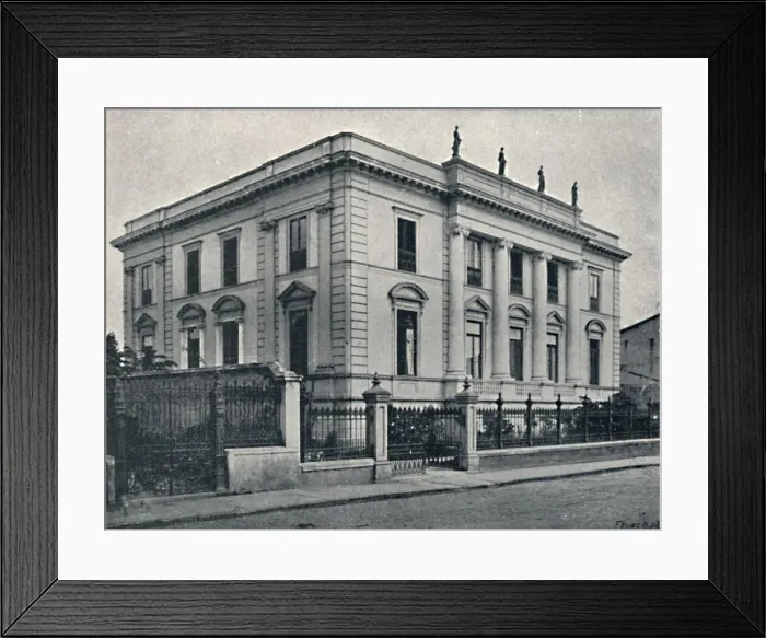 Framed Print : Rua Brigadeiro Tobias, 1895. Artist: Paulo Kowalsky Framed Print : Rua Brigadeiro Tobias, 1895. Artist: Paulo Kowalsky