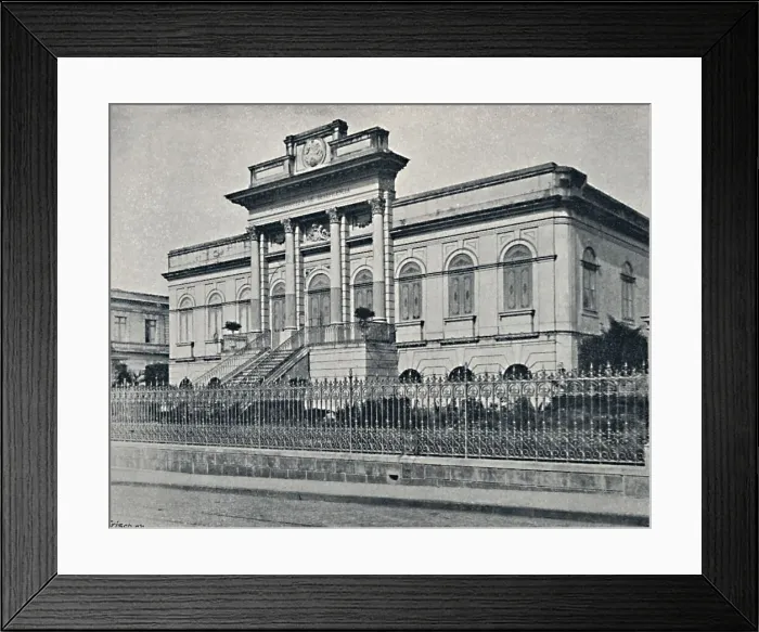 Framed Print : S. Portugueza de Benificencia, 1895. Artists: Wilhelm Gaensly, Rudolf Friedrich Fra Framed Print : S. Portugueza de Benificencia, 1895. Artists: Wilhelm Gaensly, Rudolf Friedrich Fra
