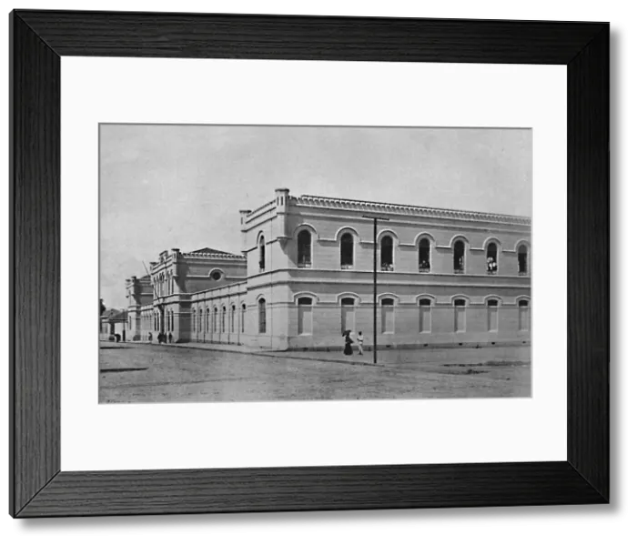 Framed Print : Quartel da Luz, (Barracks of Light), 1895. Artists: Wilhelm Gaensly, Rudolf Friedrich Fra