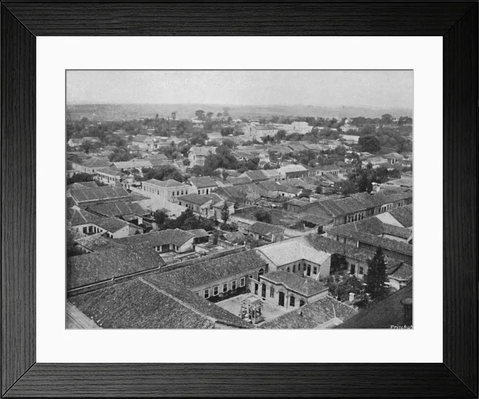 Framed Print : Campinas, 1895. Artist: Paulo Kowalsky Framed Print : Campinas, 1895. Artist: Paulo Kowalsky