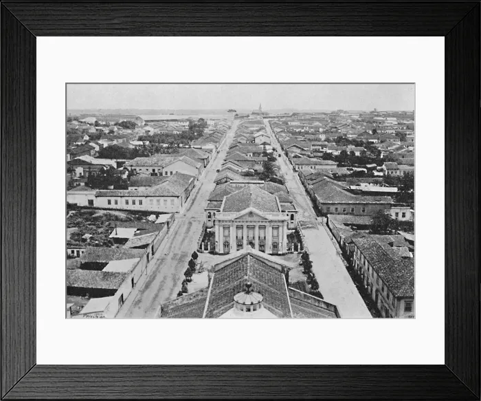 Framed Print : Campinas, 1895. Artist: Paulo Kowalsky Framed Print : Campinas, 1895. Artist: Paulo Kowalsky