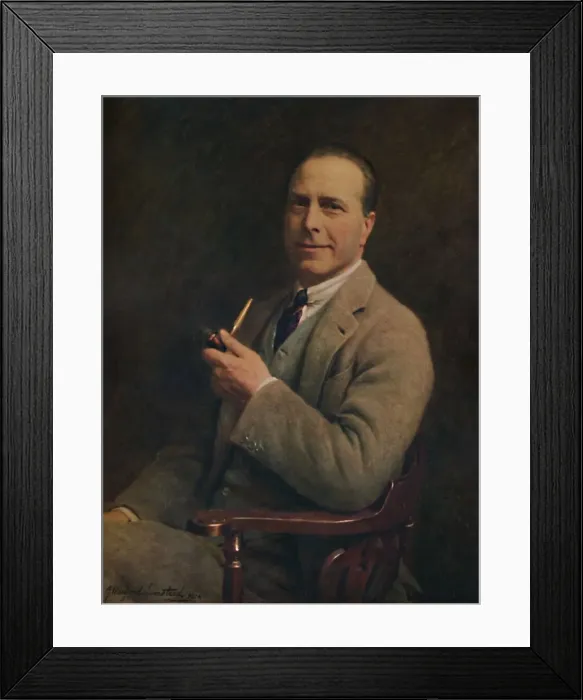 Framed Print : Frederick John Nettleford, 1924, (1935). Artist: George Hillyard Swinstead Framed Print : Frederick John Nettleford, 1924, (1935). Artist: George Hillyard Swinstead