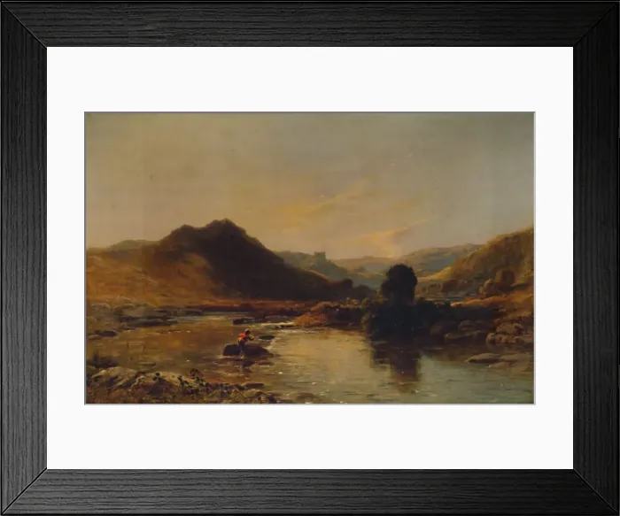 Framed Print : Dolwyddelan, 1935. Artist: Thomas Danby Framed Print : Dolwyddelan, 1935. Artist: Thomas Danby