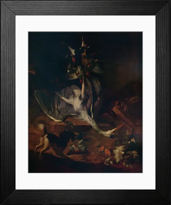 Framed Print : Still Life and Dead Game, c1680, (1935). Artist: William Gowe Ferguson Framed Print : Still Life and Dead Game, c1680, (1935). Artist: William Gowe Ferguson