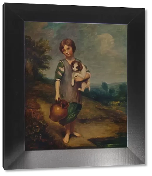 Cottage Girl with Dog and Pitcher, 1785, (1935). Artist: Thomas Gainsborough