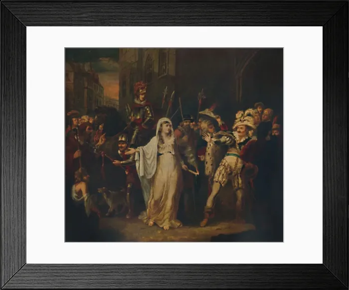 Framed Print : Jane Shore, 18th century, (1935). Artist: William Hamilton Framed Print : Jane Shore, 18th century, (1935). Artist: William Hamilton