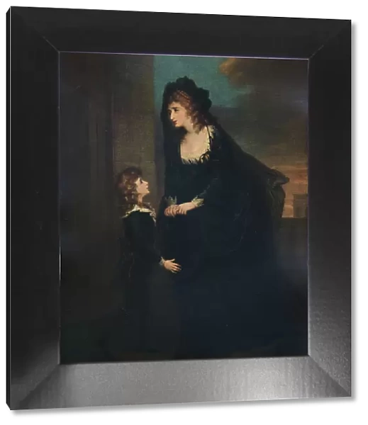 Mrs. Siddons and Her Son in the Tragedy of Isabella, 1784, (1935). Artist: William Hamilton