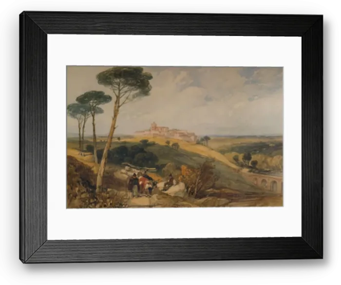 Framed Print : Mont Ferrier, 19th century, (1935). Artist: James Duffield Harding Framed Print : Mont Ferrier, 19th century, (1935). Artist: James Duffield Harding