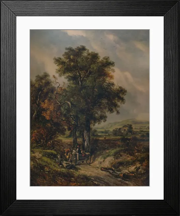 Framed Print : Okehampton, 19th century, (1935). Artist: Richard Hilder Framed Print : Okehampton, 19th century, (1935). Artist: Richard Hilder